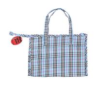 Bags Unlimited New London "burberry" Blue Holdall Bag With Handles
