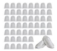 Bags with Shoe Lamb: Set of 50 Protective Travel Envelopes, Anti-Bitter Bags for Non-Woven Fabric Shoes | Breathable Cases with Coulisse Closure to Protect the S, 24 x 38, Consulte la descripción, See