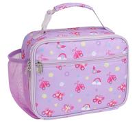 Bagseri Lunch Bag for Girls - Kids Lunch Box for Girls Reusable Leak-Proof and Insulated Kids Lunch Bag Toddler for Daycare and School, Purple Butterfly