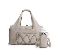 BAGSMART 25L Womens Gym Bag, Shoes Wet Compartment, Sports Duffle for Yoga