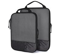 BAGSMART 2pcs Compression Travel Packing Cubes for Suitcases Backpack