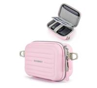 bagsmart Digital Camera Case, Waterproof & Protective Small Camera Bag with 2 Carrying Ways, Lightweight Camera Sling Bag for Canon PowerShot SX740 HS/ELPH 180/190/G7 X Mark III, Sony Alpha 6700
