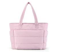 bagsmart Tote Bags for Women - 18L/20L Lightweight Taslan Puffer Handbag | Fits 15.6" & 13" Laptop Water-Resistant Shoulder Bag for Back to School, College, Work, Teacher, Travel & Gym