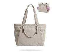 bagsmart Yoga Mat Bag, 23L Large Gym Bag, Durable Sport Tote Bag for Women, Beach Tote Handbag, Pilates Bag for Gym Work Office Travel