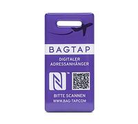 Bagtap - PVC - Digital Luggage and Travel Tag