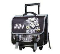 Bagtrotter Disney Star Wars School Bag with Wheels 38 cm Black, Black, Compact, sci-fi-pratique