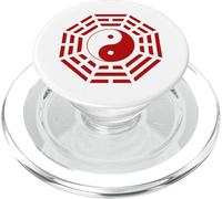Bagua Mirror Feng Shui Design Yin/Yang Eight Trigrams Symbol PopSockets PopGrip for MagSafe