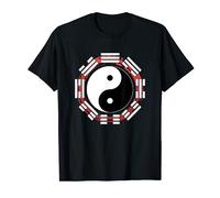 Bagua Zhang Yin Yang Chinese Aartial Arts Red Circle T-Shirt