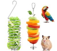 BAGUBDR 2 Pcs Rat Toys and Rat Cage Accessories, Rat Enrichment Toys Suitable for Slow Feeding to Promote Digestive Health
