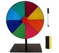 BAGUBDR 3Pcs Spin the Wheel Set, Roulette Wheel Game Set for Interactive Party Games, Classroom Activities, Corporate Team-Building Exercises, Prize Giveaways, Spinning Wheel with Stand