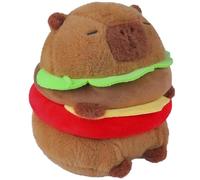 BAGUBDR Capybara Plush, Soft Capybara Teddy Stuffed Animal Plush, Cute Capybara Cartoon Toy for Suitable for Home Decor and Travel Companion Emotional Support Gift