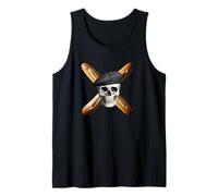 Baguette Baker Skull Tank Top