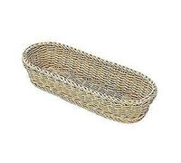 Baguette Basket Plastic Clear Beige