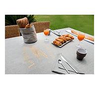BAGUETTE cotton, stain-resistant square tablecloth 140 x 140 cm
