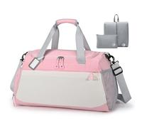 BAGZY 55 x 35 x 25 cm Cabin Bag Underseat Cabin Luggage for British Airways KLM Lufthansa 55x35x25 Waterproof 50L Travel Bags Lightweight Carry on Suitcase Weekend Hospital Luggage Foldable Women Men