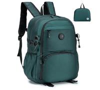 BAGZY Foldable Travel Backpack 40x30x15cm Underseat Cabin Bag Luggage Hand Luggage 40 x 30 x 15 British Airways jet2 Wizzair Transavia Laptop Bag 15.6 Inch Lightweight Small Trekking Backpack Daypack