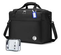 BAGZY Ryanair Cabin Bag 40x30x20 Foldable Under Seat Cabin Bags Holdall Hand Carry on Luggage Flight Bag Weekend Bags for Organiser Storage Overnight Hospital with Cosmetic Bag Women Men