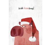 Bah Hambug - Funny Christmas Card By Paul Delaney