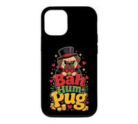 Bah Hum-Pug Grumpy Christmas Pug Lover Case for iPhone 12/12 Pro