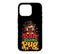 Bah Hum-Pug Grumpy Christmas Pug Lover Case for iPhone 16 Pro