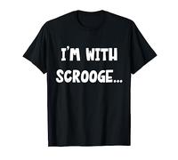 Bah Humbug And Scrooge Christmas Matching Couple T-Shirt