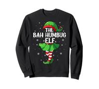 Bah Humbug Elf Christmas Girls Women Elf Squad Xmas Family Sweatshirt