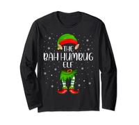 Bah Humbug Elf Xmas Party Matching Family Christmas Long Sleeve T-Shirt