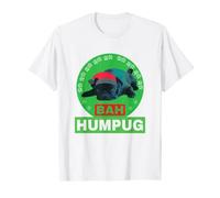 Bah Humpug Bah Humbug Christmas Santa Pug Dog T-Shirt