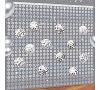 BAHABY Disco Party Decorations Set, 2 Pack 3.28 ft x 6.56 ft Metallic Tinsel Foil Fringe Curtains+ 12 PCS Sliver Disco Ball Hanging Swirls for Wedding Birthday Party Supplies