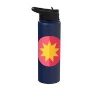 Bahai Religion Should Unite All Hearts BAHA’i Symbol Unity Stainless Steel Insulated Water Bottle