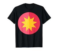 Bahai Religion Should Unite All Hearts BAHA’i Symbol Unity Value Graphic T-Shirt, Men, Black, M