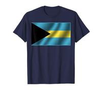 Bahamas Flag Caribbean Expat Island Vacation Souvenir T-Shirt