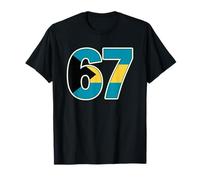 Bahamas Flag Number 67 Tribute T-Shirt