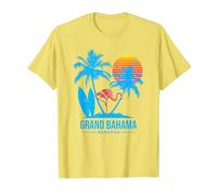 Bahamas, Grand Bahama T-Shirt, Men, Lemon Yellow, Medium