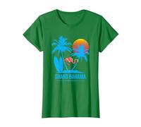 Bahamas, Grand Bahama T-Shirt, Women, Kelly Green, Medium