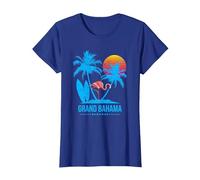 Bahamas, Grand Bahama T-Shirt, Women, Royal Blue, Medium