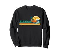 Bahamas - Retro Spring Break Beach Vacation Summer Sweatshirt