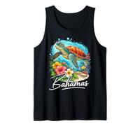 Bahamas Sea Turtle Cruise Tropical Vacation Tank Top