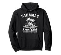Bahamas Social Club Sun Sea And Palms Pullover Hoodie