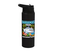 Bahamas Squad 2026 Cruise Trip Caribbean Vacation Stainless Steel Insulated Water Bottle