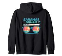 Bahamas Squad Loading Vacation Vibes Tropical Island Travel Zip Hoodie