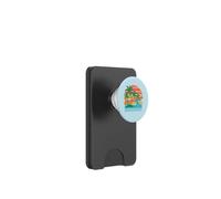 Bahamas Vacation Retro Sunset Tropical Beach Palm Trees PopSockets PopWallet for MagSafe