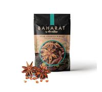 BAHARAT by Anthap Star Aniseed, Whole Seeds, Badiya, Aniseeds, Star Anise, Premium Quality, Natural, Vegan, Gluten Free, Anise Pods 150g/300g (150g)
