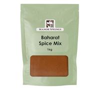 Baharat Spice Mix 1kg - Authentic Middle Eastern Seasoning Blend, Ideal for Meat, Vegetables & Rice by Manor Springs