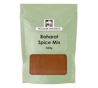 Baharat Spice Mix 500g - Authentic Middle Eastern Seasoning Blend, Ideal for Meat, Vegetables & Rice by Manor Springs