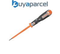 Bahco 033.030.100 Tekno+ VDE Screwdriver Slotted Tip 3.0mm x 100mm BAH033030