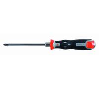 Bahco 040.003.150 Tekno+ Through Shank Pozidriv Tip Screwdriver, PZ3 x 150mm