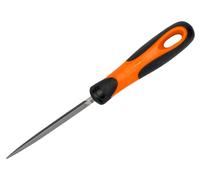 Bahco 1-170-08-2-2 ERGO Handled Three-Square Second Cut File 200mm (8in) BAH1708