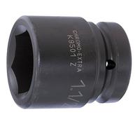 Bahco 1/2-Inch 115 mm Hexagonal Power Socket - Black