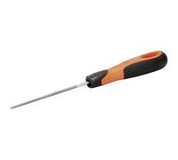 Bahco 1-230-08-3-2 ERGO Round File 8mm Conical Bastard Cut with Handle
